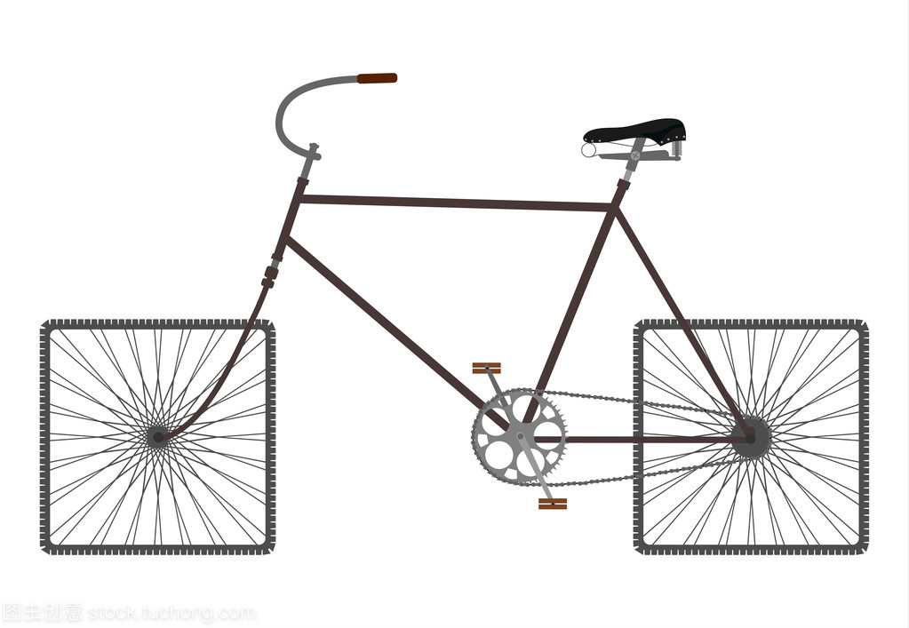 方形輪自行車(chē)