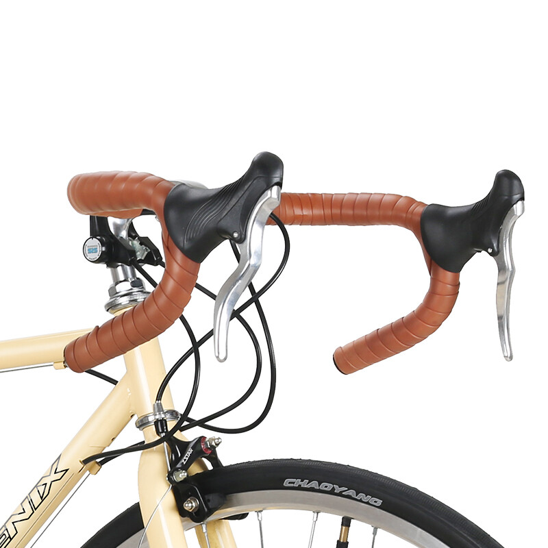 鳳凰(Phoenix) 復(fù)古公路自行車(chē)14速禧瑪諾變速公路車(chē)700C男女越野公路單車(chē) 復(fù)古-藍(lán)