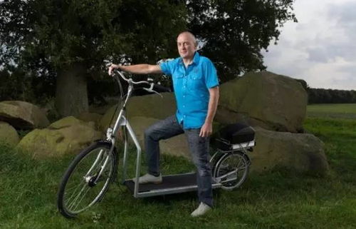 荷蘭60后大叔發(fā)明 走路自行車(chē) ,讓人走路也帶風(fēng),上班族的福音